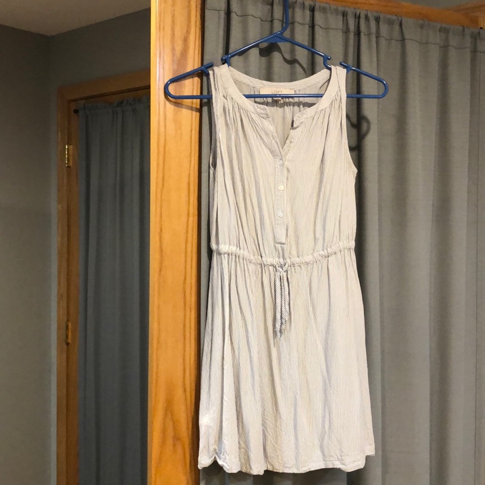 Loft stripped dress